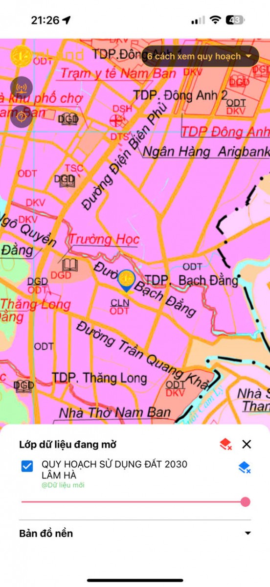 Lô đất duy nhất ôm trọn suối trong khu, sẵn Đất Ở Đô Thị.